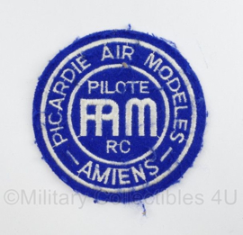 Aeroclub Picardie Air Modeles Amien Pilote RC embleem - diameter 10 cm - origineel