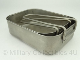 KL Etensblik set RVS  - gebruikt  - origineel