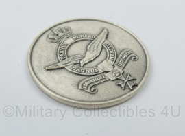 KLU Koninklijke Luchtmacht Beste Detachement 4 Daagse 2005 BDL coin in doosje - diameter 4 cm - origineel