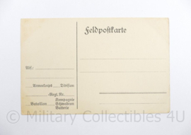 WO1 Duitse Feldpostkarte KNORR SUPPEN - 14,5 x 9 cm - origineel