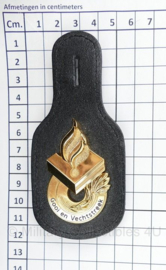 Politie Gooi en Vechtstreek brevet op borsthanger - 12 x 5 cm - origineel