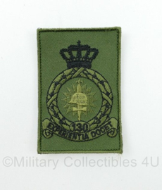 KLU Koninklijke Luchtmacht 130 Militaire Opleidingen Squadron embleem met klittenband - 8 x 5 cm - origineel
