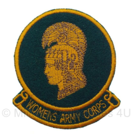 WO2 US WAC Womens Army Corps embleem - 9,5 x 8 cm