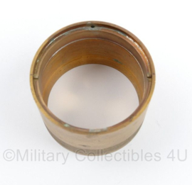 WO2 Britse cockpit instrum glas fix ring KM 66mm MG messing - origineel