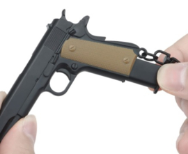 Colt M1911 sleutelhanger met bewegende delen!