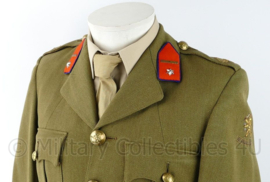 Nederlandse leger MVO vroeg model jaren '50 uniform jas Majoor - gedragen - maat Small - origineel