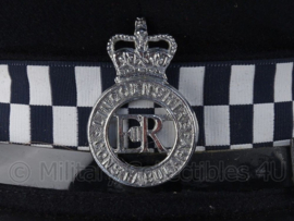 Britse Police pet "lincolshire constabulary" - voor hogere rangen - maat 7 1/8 - Origineel