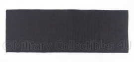 PRESS borst- of rugembleem rugstrook groot wit - met klittenband - 27,5 x 10 cm