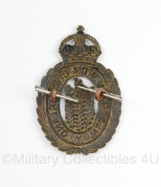 Britse WO2 Britse cap badge WestMorland Cumberland - 5,5 x 3,5 cm - origineel