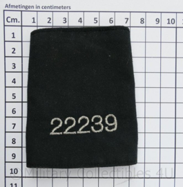 Britse Constable/Sergeant epauletten - 9 x 7 cm - origineel