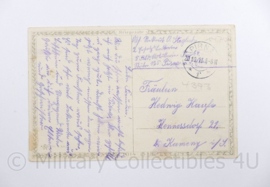 WO1 Duitse Postkarte 1913 Grusse aus Pirna - 14,5 x 9 cm - origineel