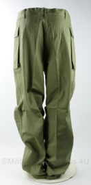 HBT trouser Herringbone twill - OD green No.3  - maat XL