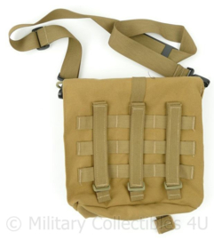 KL Profile Equipment AMF12 gasmaskertas coyote - 27½ x 27 x 7½ cm - nieuwstaat - origineel