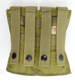 KL Nederlandse leger en US Army M4 Double mag pouch Eagle Industries - ongebruikt - 19 x 16 x 6 cm - origineel