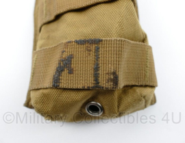 Defensie Coyote single magazin pouch magazijntas M4 C7 C78 Diemaco Molle - 8,5 x 4 x 13 cm - origineel