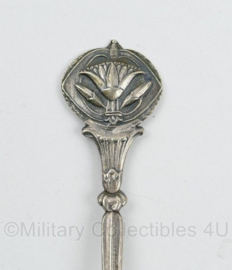 KL Nederlandse leger verzilverde theelepel Militaire Administratie - 11,5 x 2 cm - origineel