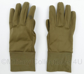 Defensie handschoen vinger vochtregulerend binnenhandschoenen - maat Large - gedragen - origineel