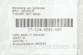 KL T-shirt wit MNSN model 2023  - maat Medium - nieuw in verpakking - origineel