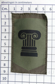 Defensie GVT mouwembleem Commando Dienstencentra- 9 x 5 cm - origineel