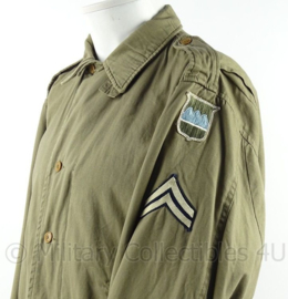 WO2 US Army M41 Field jacket - rang Corporal - 80th Infantry Division - maat 40R - replica