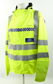 Britse Politie Hertfordshire Constabulary PCSO jacket lightweight High Visability - nieuw - Large Short - origineel