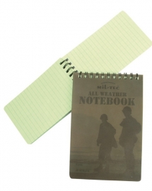 A6 notitieblok - waterproof - 13 x 7,5 cm.