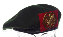 KL Koninklijke Landmacht baret met insigne "Intendance" - DT2000 baret huidig model - maat 55 - origineel