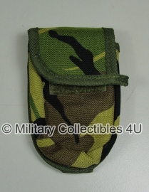 KL Nederlandse leger MOLLE woodland zakmes tas - opbouwtas zakmes - voor aan OPS vest of koppel - origineel