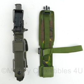 M9 Bajonet voor M4 en M16 - met Opbouwtas meshouder kl Woodland MOLLE