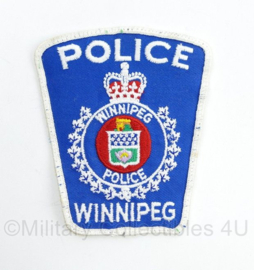Canadese Police Winnipeg embleem - 10,5 x 9 cm - origineel
