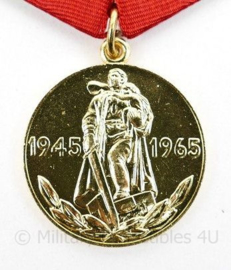 Russische USSR  overwinning medaille Herinneringsmedaille 1945-1965 - 32 MM - origineel