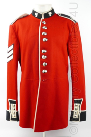British Coat Man's Tunic Foot Guards R&F Irish Guards uniform jas Sergeant - maat 185/104/104 - gedragen - origineel