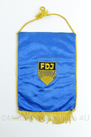 DDR FDJ vaantje - 23 x 16 cm - origineel