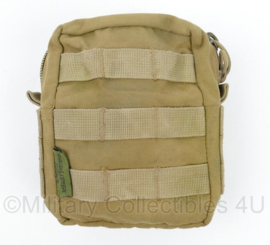 Warrior Assault Systems MOLLE Medium Utility pouch Coyote - 1 drukknoop defect - 15 x 7 x 18 cm - gebruikt - origineel