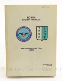 Handboek Bosnia Country handbook IFOR DOD-154017-96 May 1996- origineel