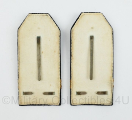 Koninklijke Marine Vintage Officiers epauletten PAAR - Luitenant ter zee der 3e klasse - 13 x 6 cm - origineel