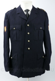 KMARNS Korps Mariniers Barathea uniform jas Sergeant Instructeur - maat 53 uit 1974 - gedragen - origineel