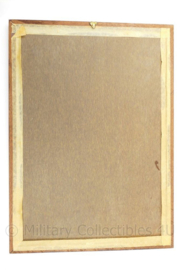 KIM Koninklijk Instituut voor de Marine officier's diploma electrotechnische dienst 1986 - 36 x 26 x 1 cm - origineel