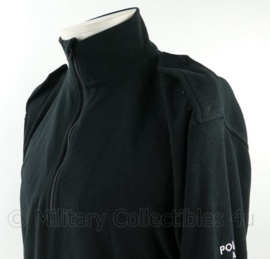 Police Scotland fleece shirt met lange mouw - maat XS, Medium of Large - licht gedragen - origineel