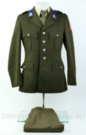 KL DT uniform set Calavarie 43 gemechaniseerde brigade 1983 - maat 46 met broek, overhemd en stropdas- origineel