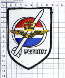 KLU Koninklijke Luchtmacht Patriot Missie embleem - nieuw model - 8,5 x 12 cm - origineel