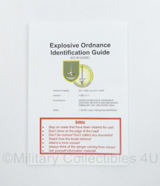 1 GE / NLD Explosive Ordnance Identification Guide vanaf 2005 - origineel