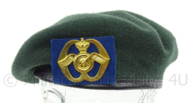 KL Landmacht DT2000 baret met insigne Aan en Afvoer Troepen - maker KPU - maat 58 - origineel