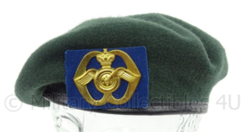 KL Landmacht DT2000 baret met insigne Aan- en Afvoer Troepen - maker KPU - maat 58 - origineel