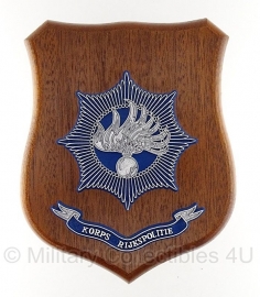 Korps Rijkspolitie wandbord - origineel