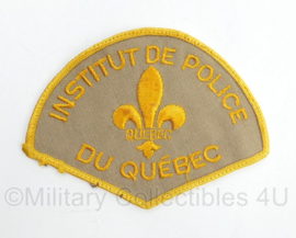 Canadese Institut de Police patch Du Quebec - 11,5 x 8 cm - origineel