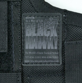 Blackhawk holster MOLLE zwart - 18,5 x 18 x 0,3 cm - NIEUW - origineel