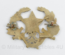 WO2 Britse Cameronians Scottish Rifles cap badge - 7,5 x 6 cm - origineel