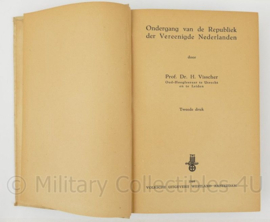 WO2 1944 boek "Ondergang van de Republiek der Vereenigde Nederlanden" -  origineel