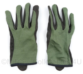 Defensie Granqvists Nomex Leather Combat glove M1029 groen/zwart - nieuwste model - maat 11 - nieuw - origineel
